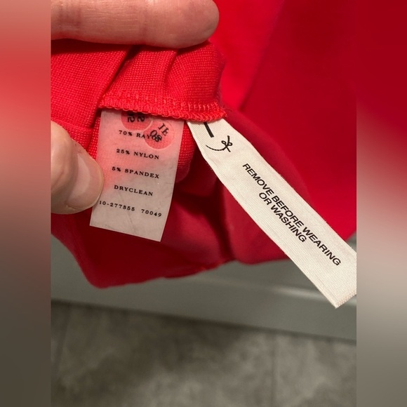 New Ann Taylor Pink Dress Midi 10 - Picture 4 of 6